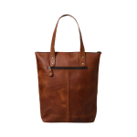 Zennaro's Classic Tan Leather Tote Bag