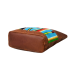 Zennaro's Classic Tan Leather Tote Bag - Image 2