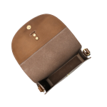 Zennaro's Classic Brown Ring Detail Crossbody Bag - Image 3