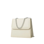 Zennaro's Chain Flap Shoulder Bag Soft Cream - Image 2